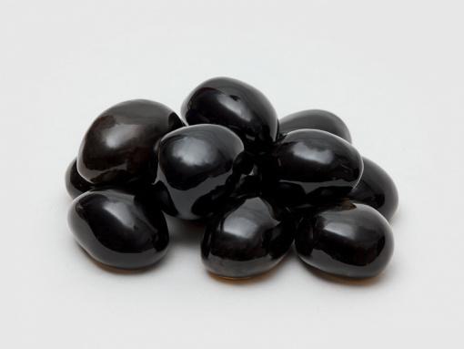 Декоративные керамические камни черные 14 шт (SappFire)