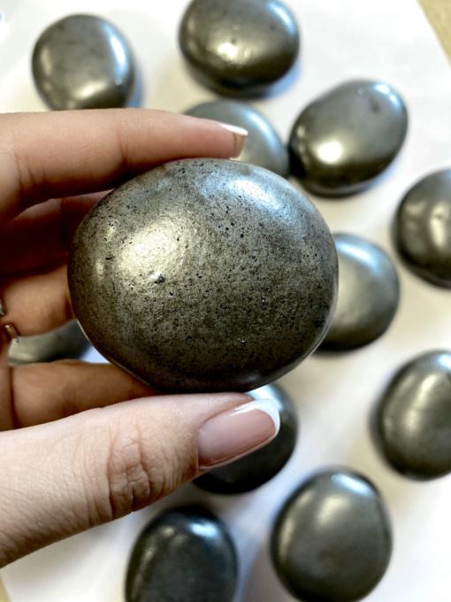Керамические камни серебряные с декоративным эффектом 14 шт (SappFire)